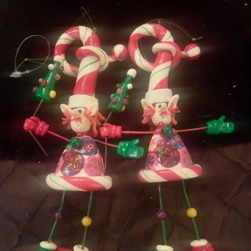 Candy Cane People Ornaments!